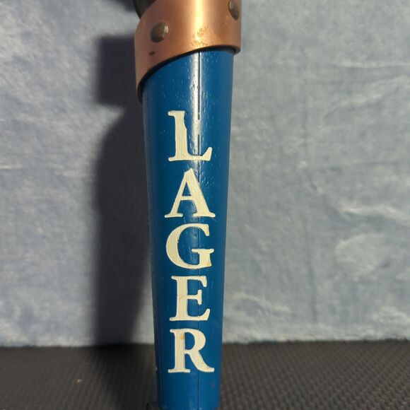 Samuel Sam Adams Boston Lager Copper Ribbon Beer Tap Handle Man Cave Bar 13" - Picture 4 of 5